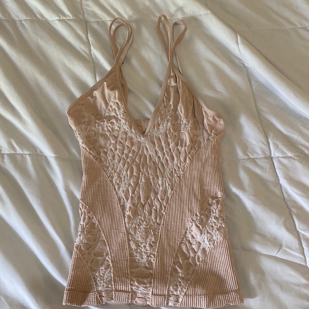Free people texture tank top